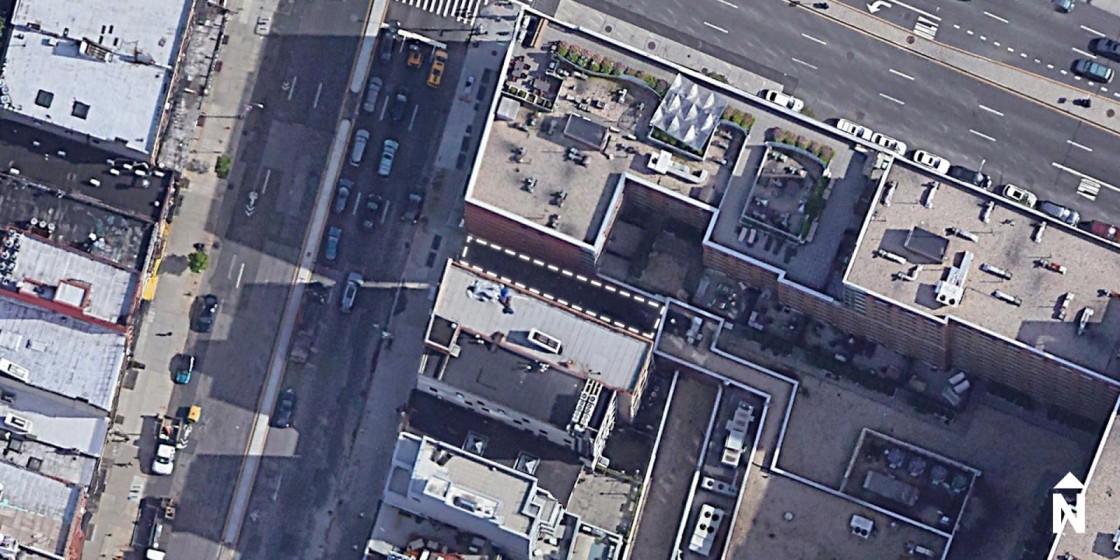 Bowery Street, New York, USA, site for Pocket Home Modular Home design competition at UNI