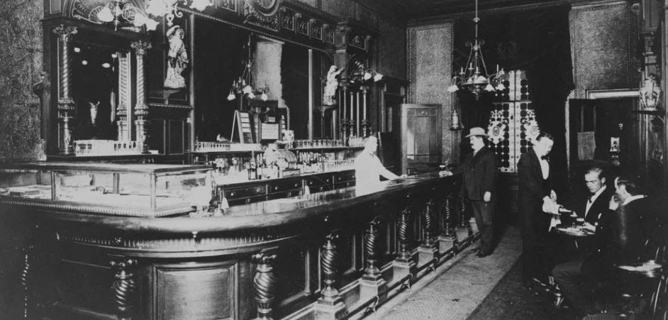 1920s bar decor