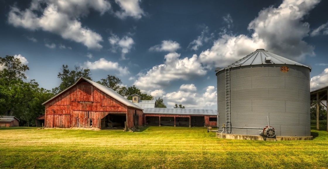 Huge agricultural storage facilities like grain bins can be re-used