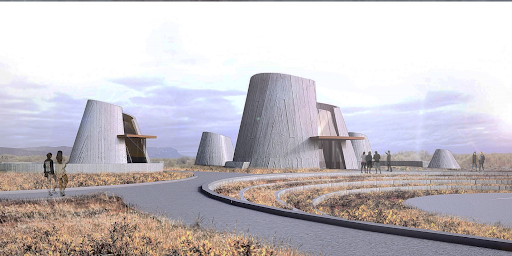 Concept of the volcano museum (Credits- Arkitera, winner of the international competition of the volcano museum)