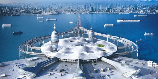 Conceptual visuals for the future - SpacePort City 