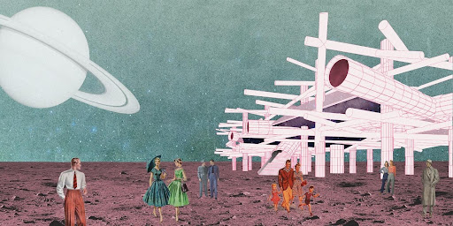 Space station-Quasar Forest 