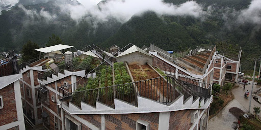 Jintai Village Reconstruction after a major earthquake, enhancing resilience