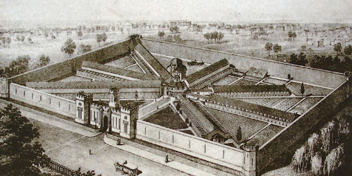 Eastern State Penitentiary, United States 1820s