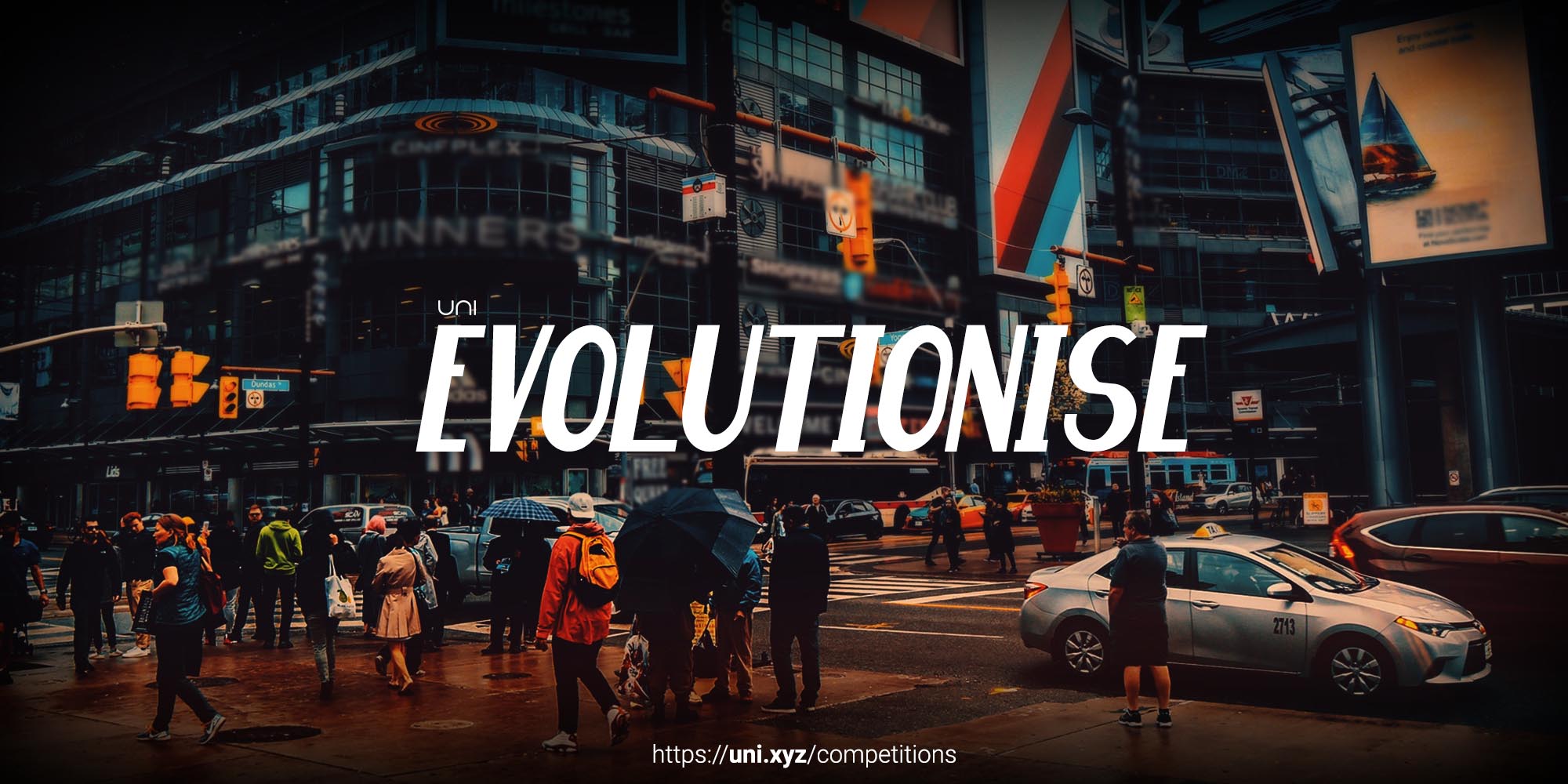 Evolutionise competition banner