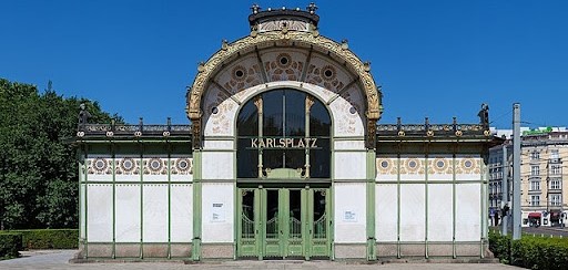 Ornamentation, Art Nouveau, Karlsplatz Station, Portugal, Architecture Competition