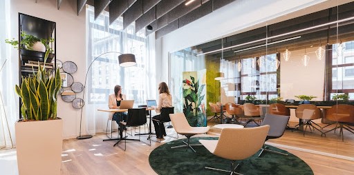Fig: 1 - Coworking is a shared arrangement among different companies with common infrastructure for convenience and savings.