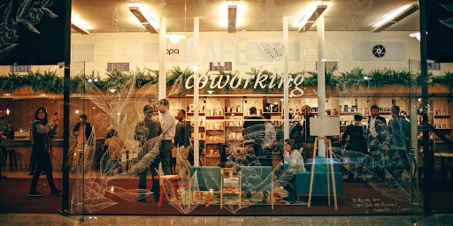 Fig: 3 - Coworking can be instrumental in guiding the work efficiency and networking (community building) of creative professionals