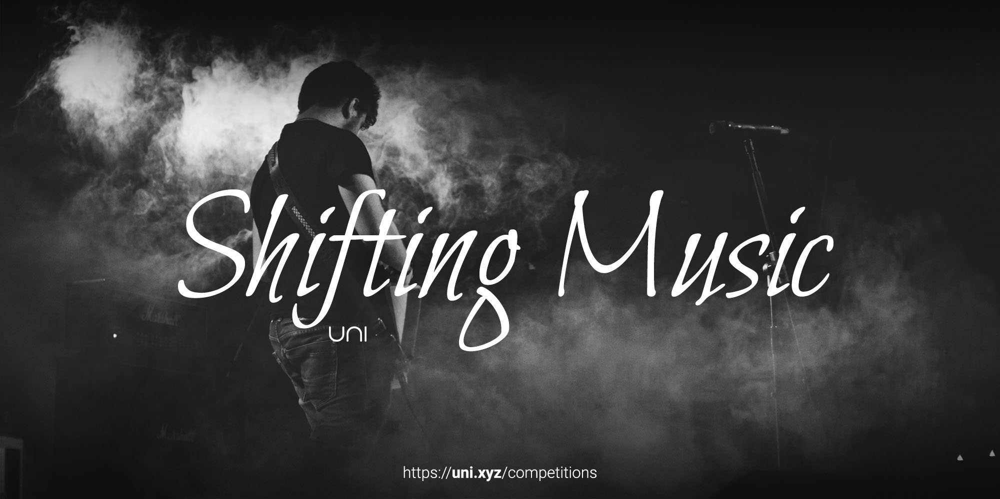 Shifting Music competition banner
