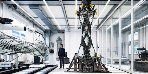 robotics architectural competitions architectural challenge convention exhibition design a convention center AI robots learning workshops technology and design human interaction 