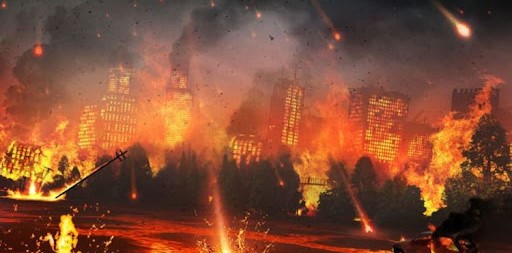 Pollution, life in danger, asteroids space architecture extra-terrestrial ET planet earth astrophysics disaster doomsday day